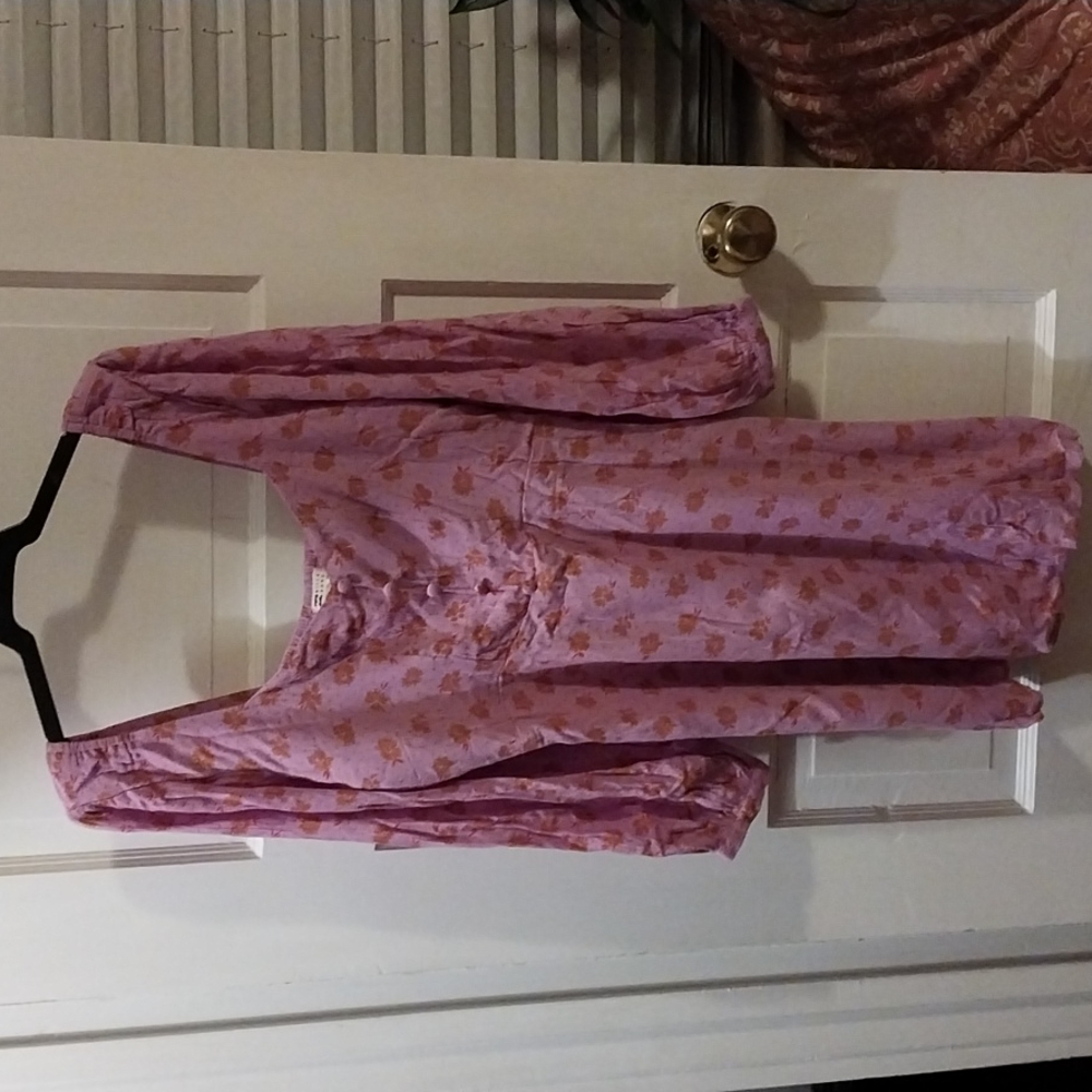 Billabong summer dress, Medium, dusty pink